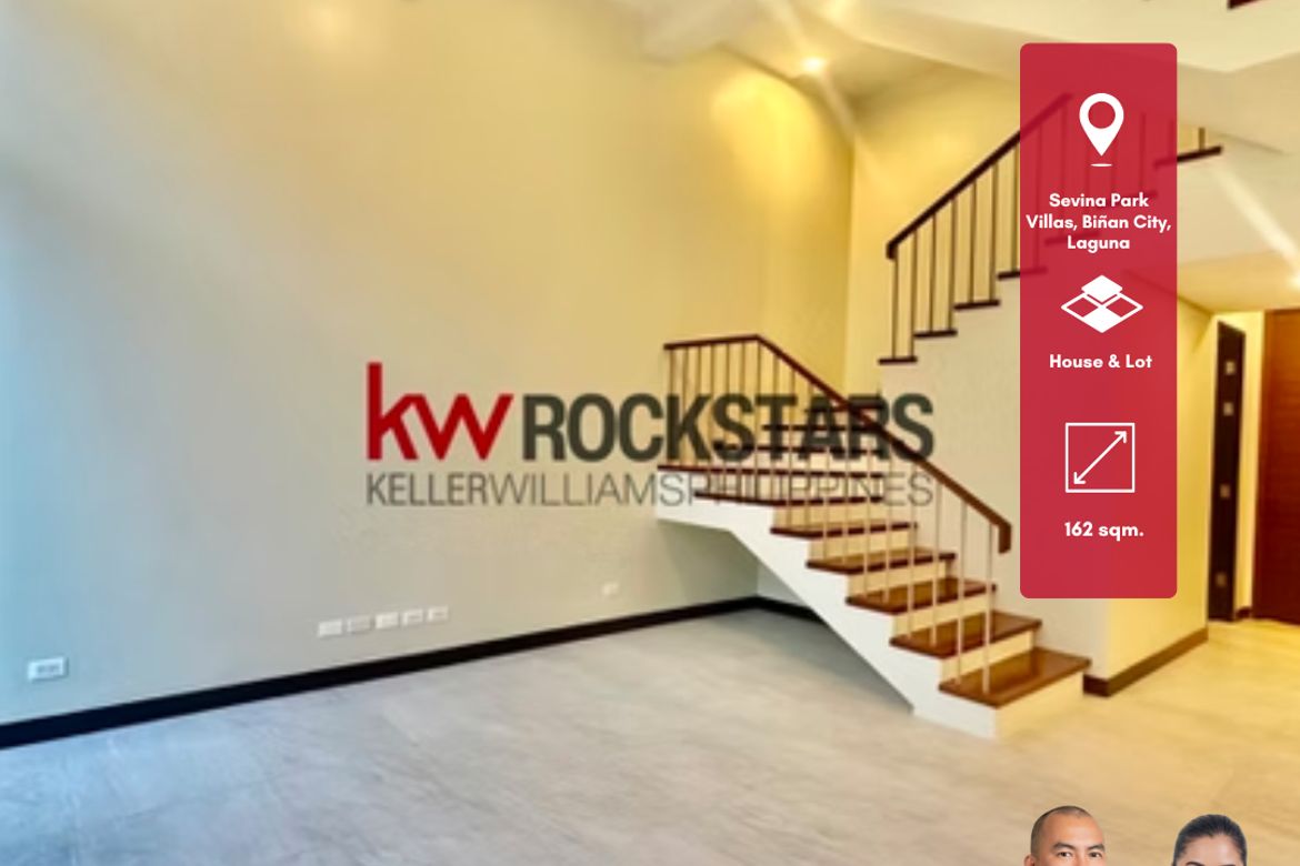 3 Bedroom Townhouse for Sale in Sevina Park Villas, Biñan, Laguna