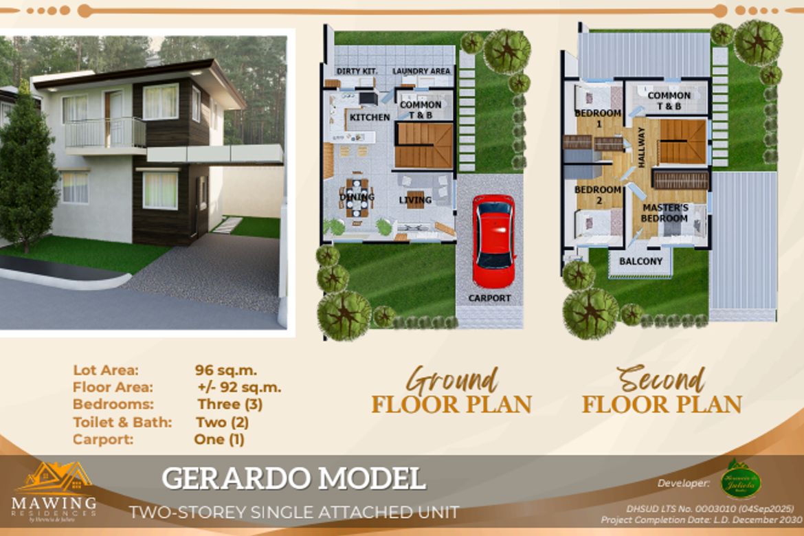 3 Bedroom Townhouse for Sale in Telabastagan, San Fernando, Pampanga – photo 2