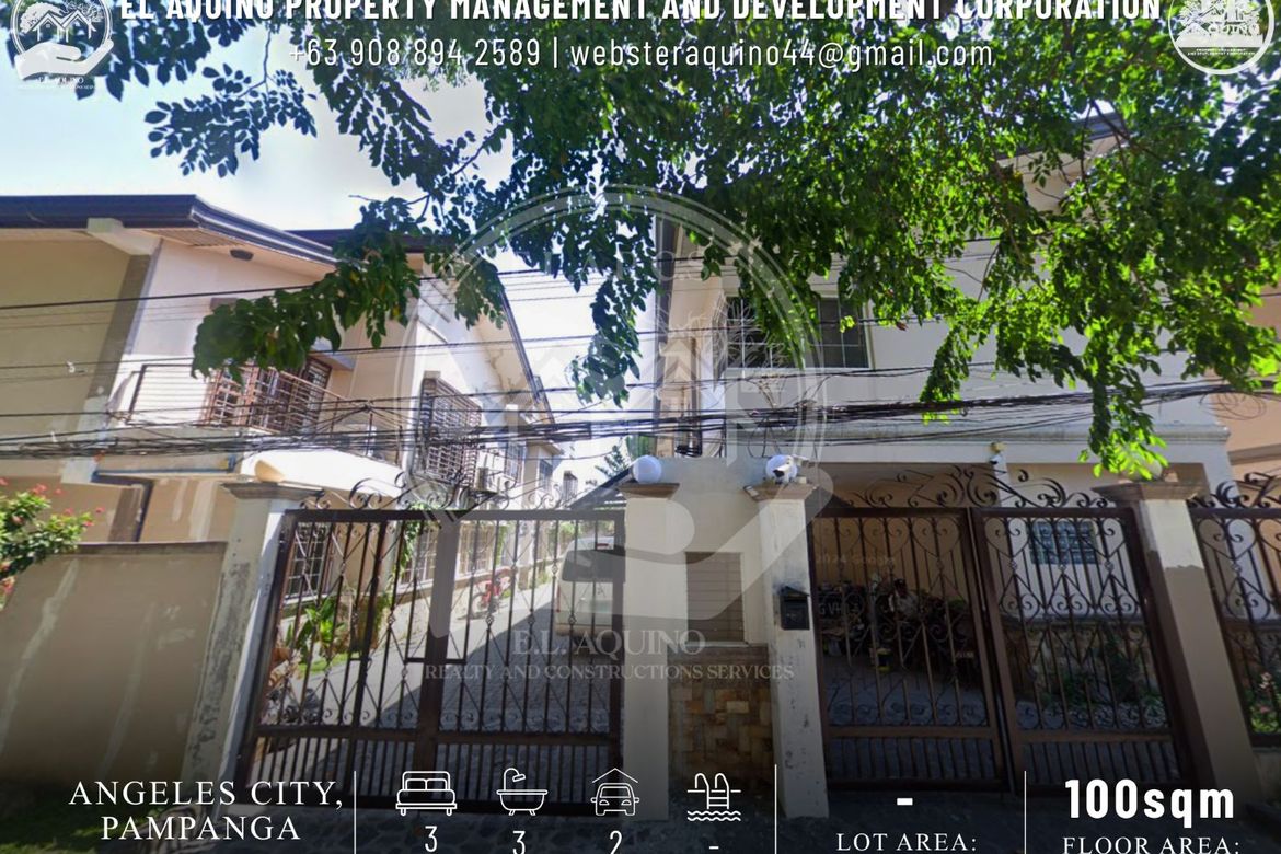 4 Bedroom Apartment for Rent in Anunas, Angeles, Pampanga