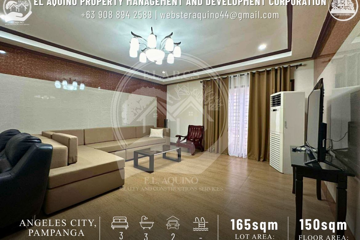 4 Bedroom Apartment for Rent in Anunas, Angeles, Pampanga photo 2