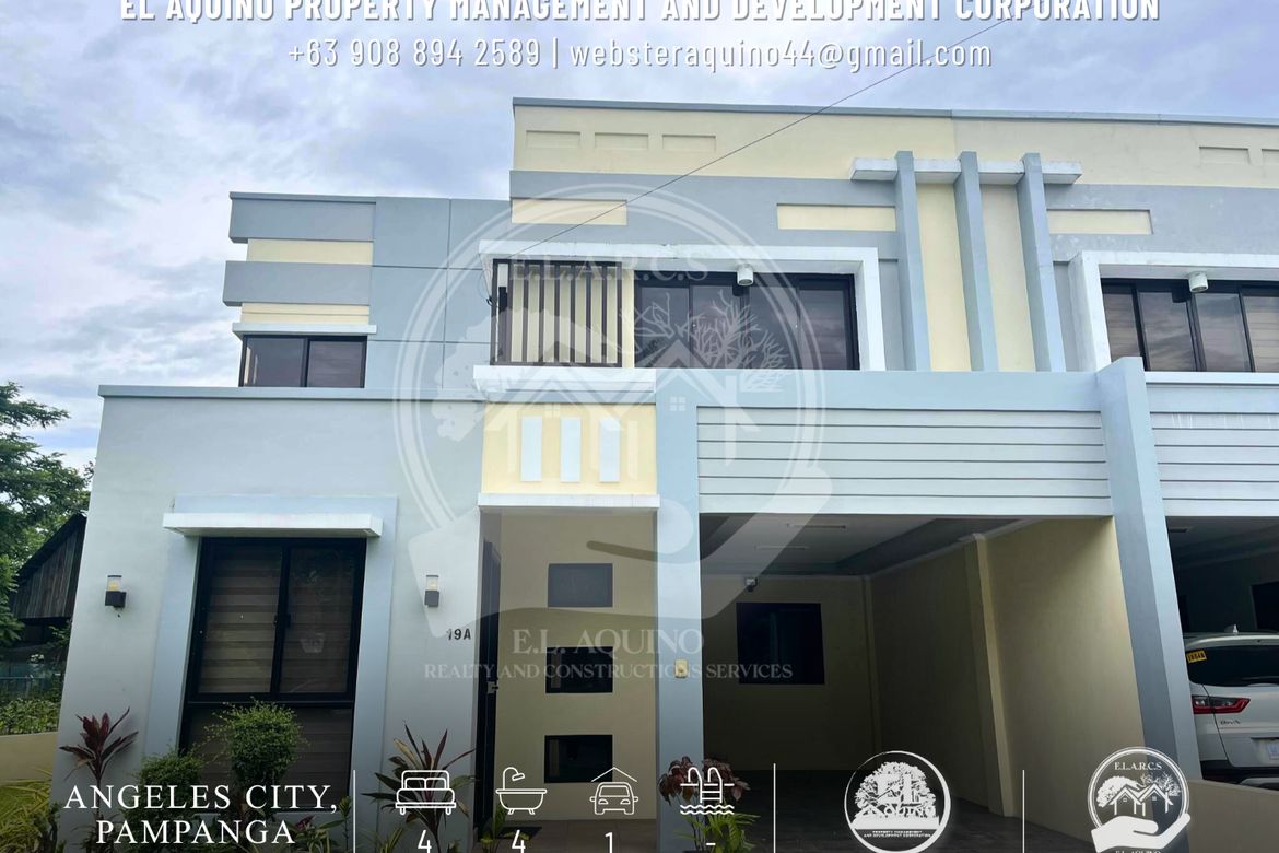 4 Bedroom House for Rent in Amsic, Angeles, Pampanga