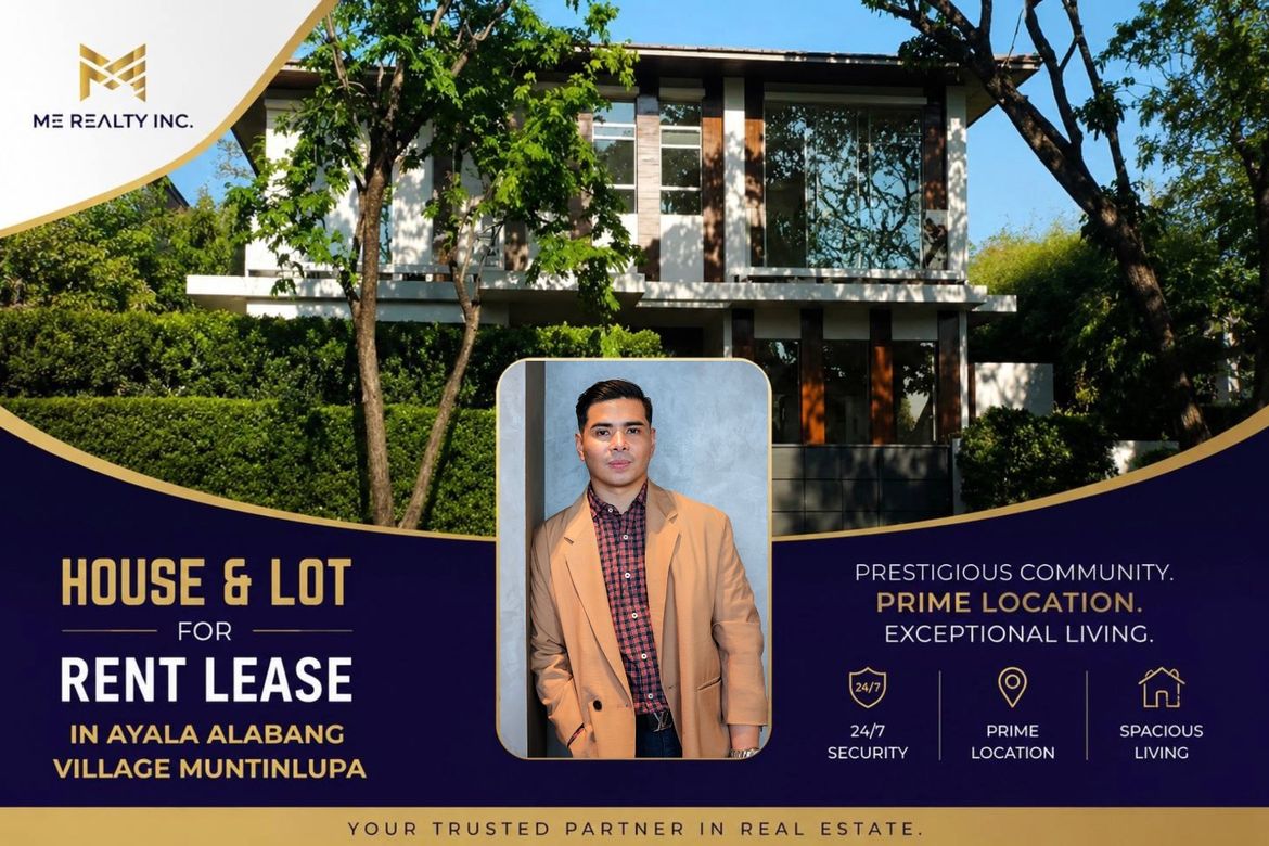 4 Bedroom House for Rent in Ayala Alabang Village, New Alabang Village, Muntinlupa, Metro Manila