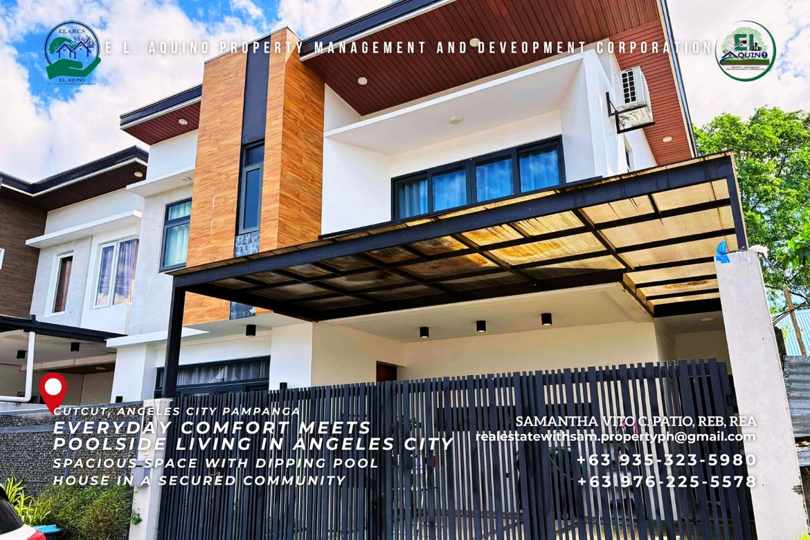 4 Bedroom House for Rent in Cutcut, Angeles, Pampanga