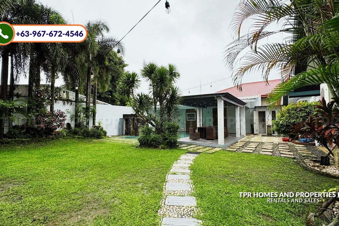 4 Bedroom House for Rent in Pampang, Angeles, Pampanga