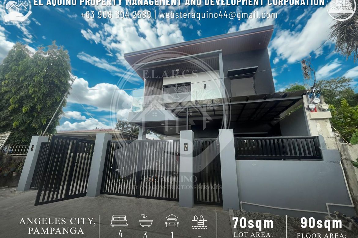 4 Bedroom House for Rent in Pulung Maragul, Angeles, Pampanga