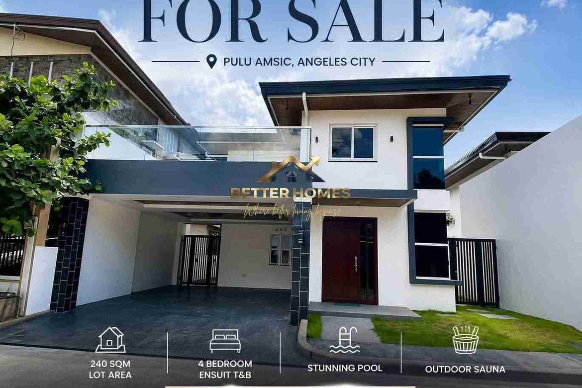 4 Bedroom House for Sale in Amsic, Angeles, Pampanga