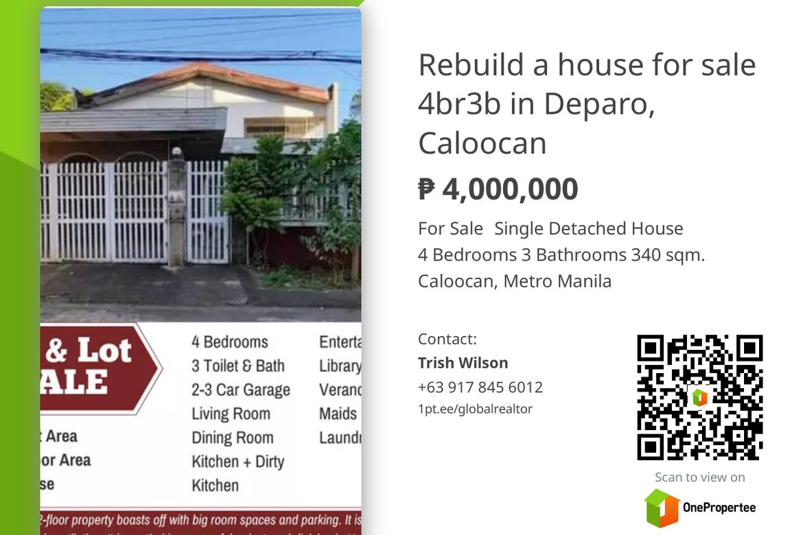 4 Bedroom House for Sale in Barangay 174, Caloocan, Metro Manila – photo 3