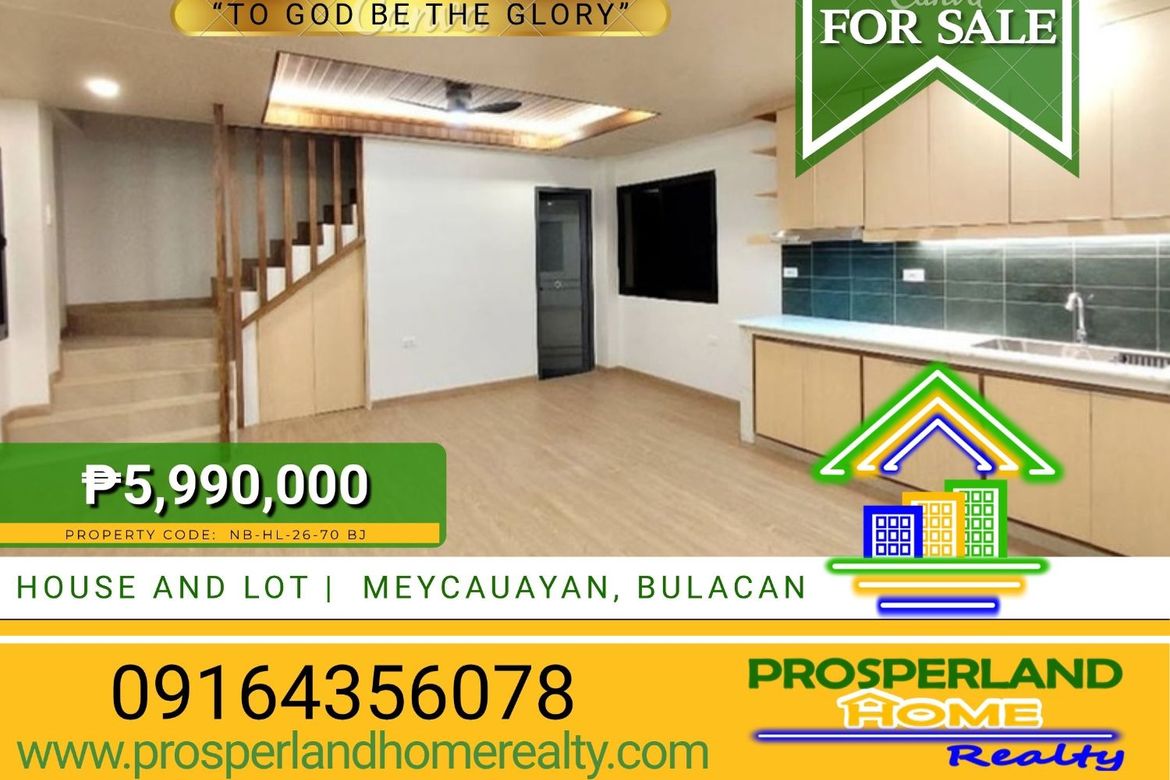 4 Bedroom House for Sale in Calvario, Meycauayan, Bulacan