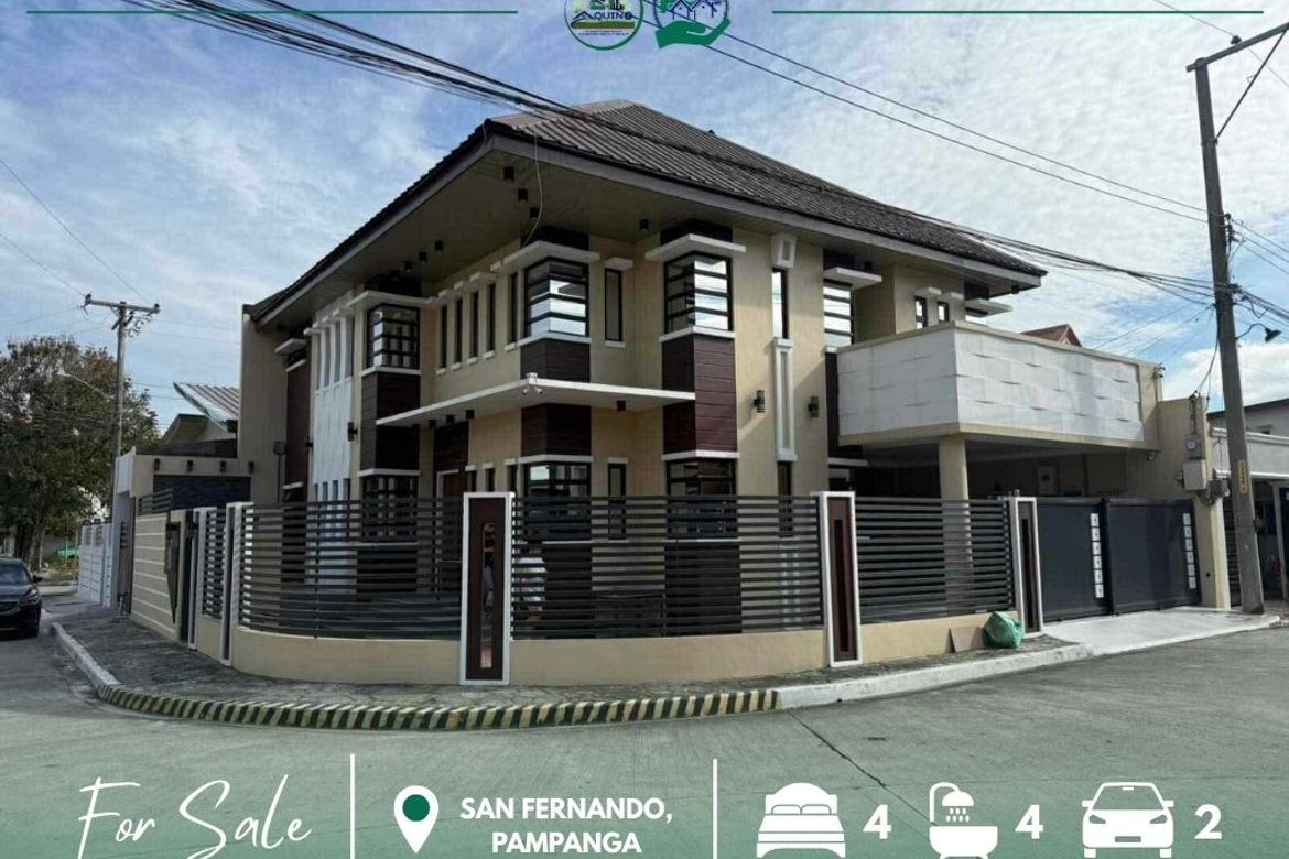 4 Bedroom House for Sale in Del Rosario, San Fernando, Pampanga