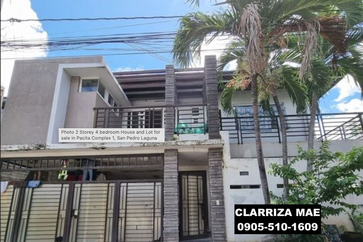 4 Bedroom House for Sale in Pacita 1, San Pedro, Laguna