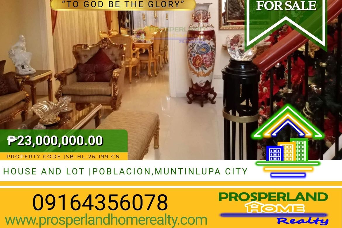 4 Bedroom House for Sale in Poblacion, Muntinlupa, Metro Manila