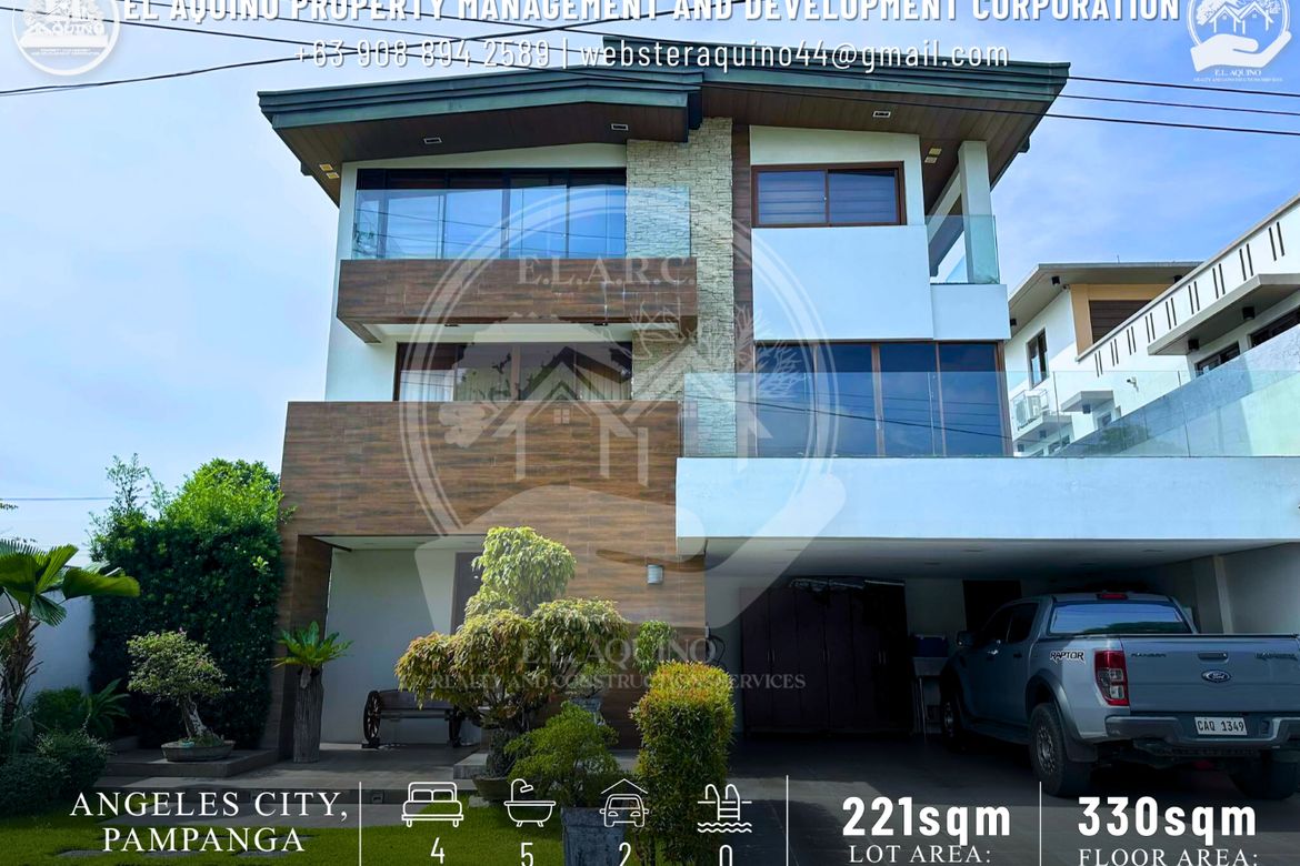4 Bedroom House for Sale in Pulung Maragul, Angeles, Pampanga