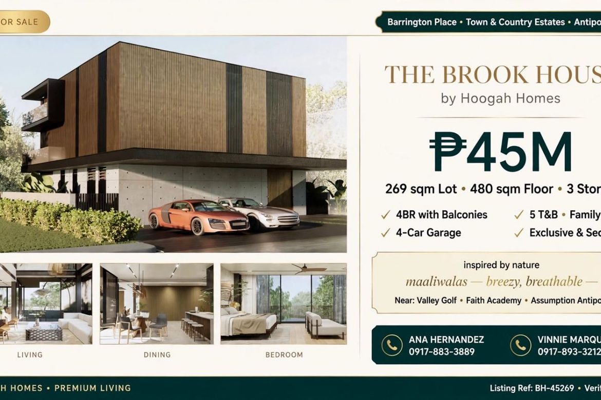 4 Bedroom House for Sale in Santa Cruz, Antipolo, Rizal