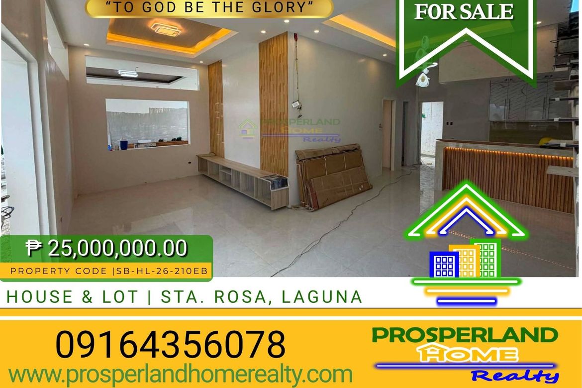 4 Bedroom House for Sale in Santa Rosa, Laguna