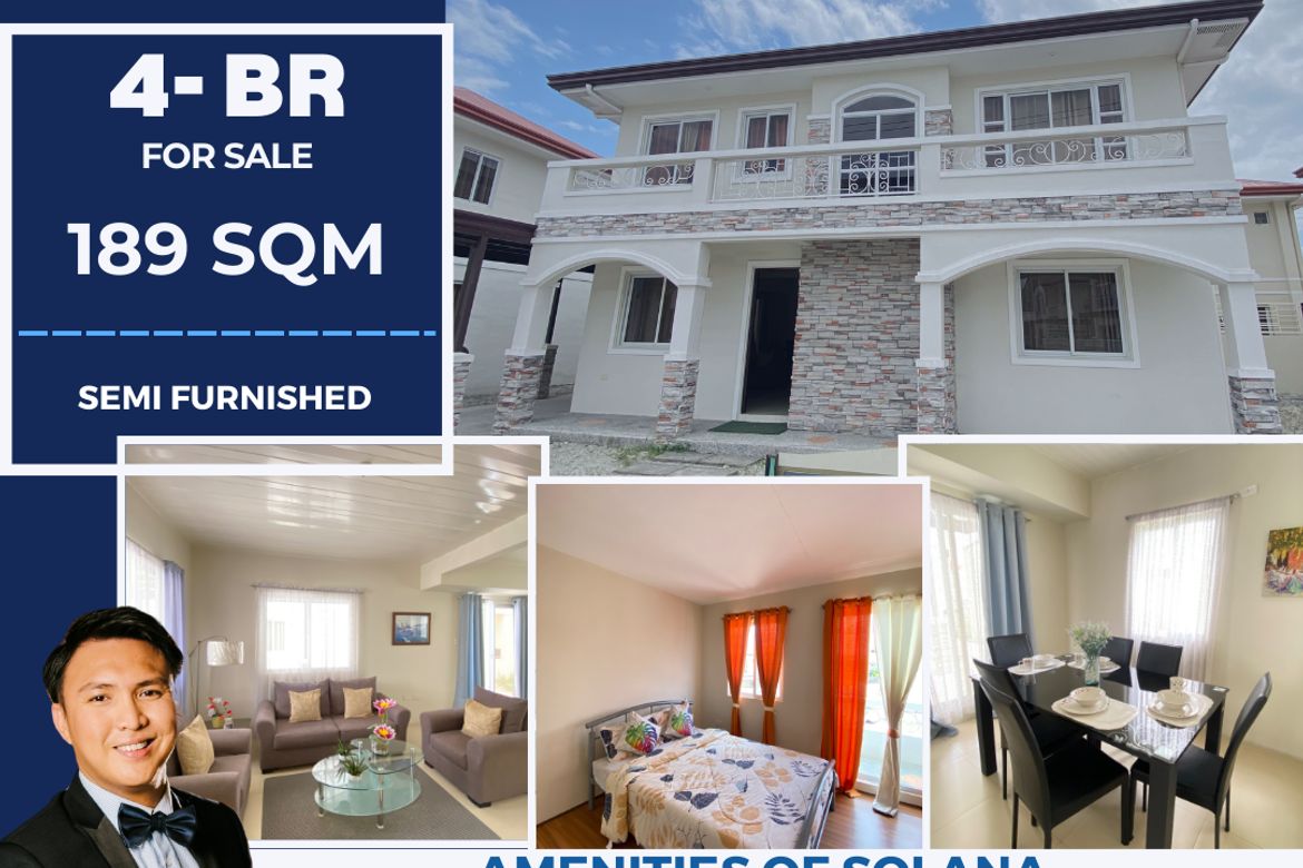 4 Bedroom House for Sale in Solana Casa Real, Cabalantian, Bacolor, Pampanga