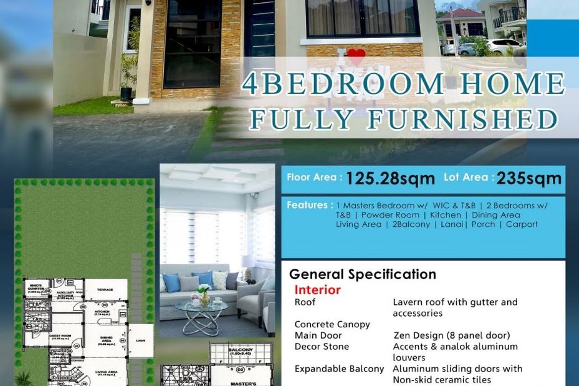 4 Bedroom House for Sale in Songculan, Dauis, Bohol – photo 2