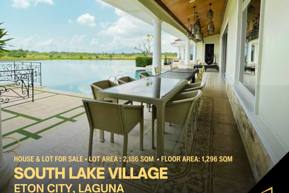 4 Bedroom House for Sale in South Lake Village at Eton City, Don Jose, Santa Rosa, Laguna