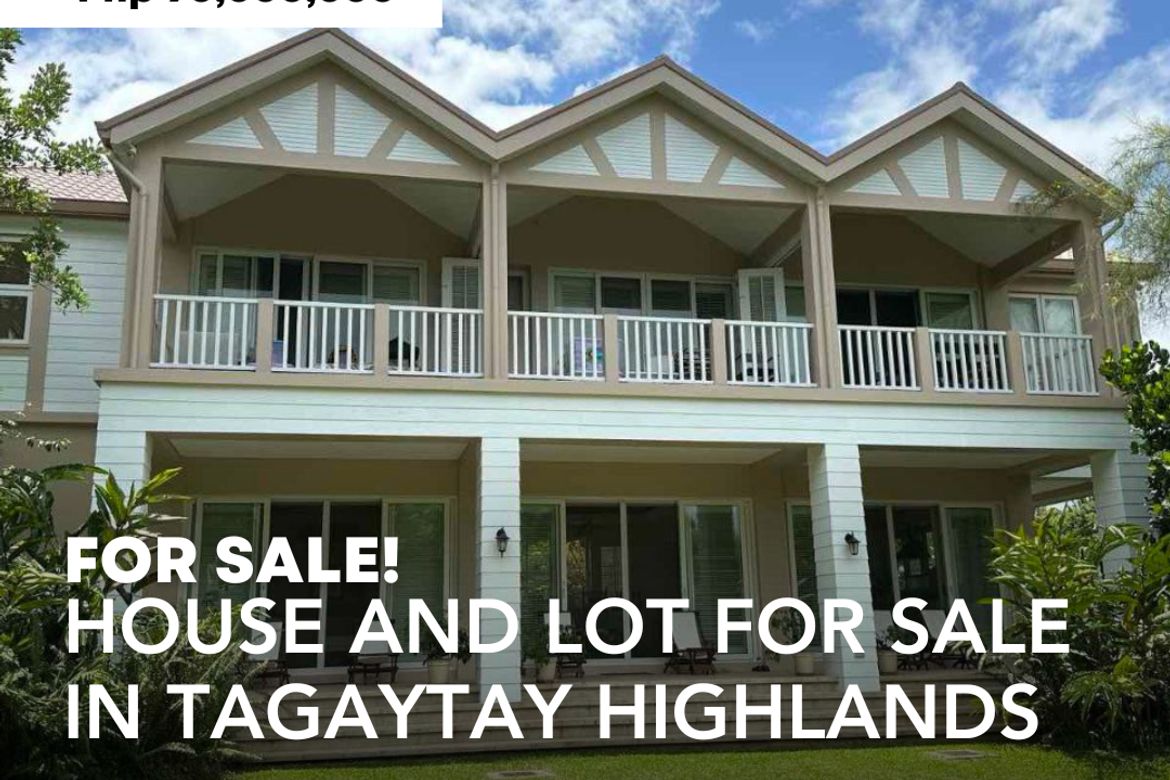 4 Bedroom House for Sale in Tagaytay Highlands, Iruhin East, Tagaytay, Cavite