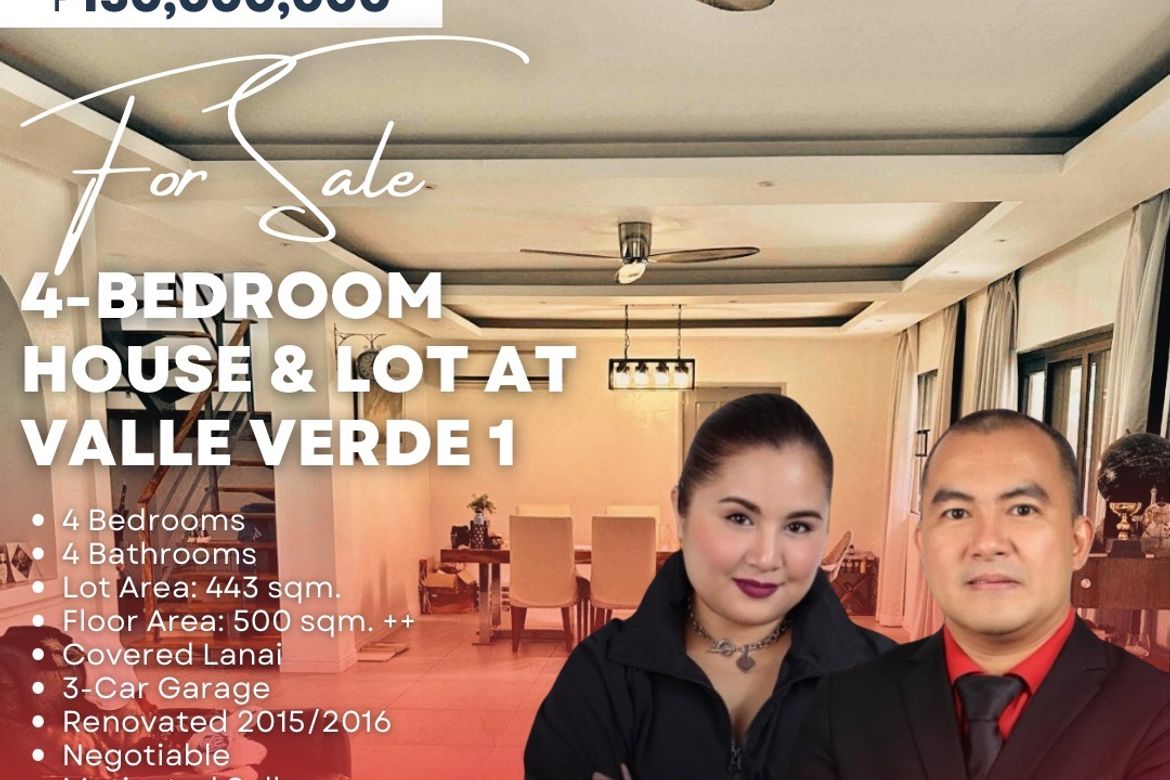 4 Bedroom House for Sale in Ugong, Pasig, Metro Manila