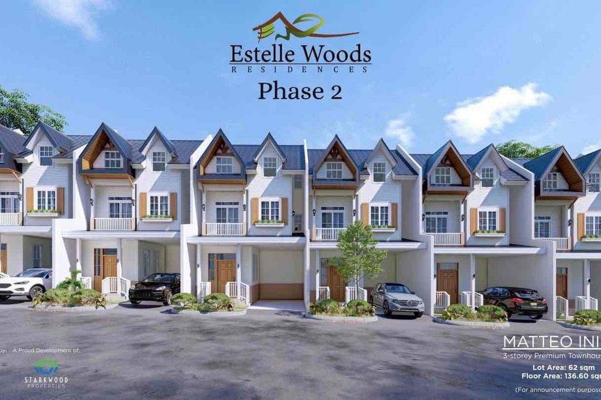 4 Bedroom Townhouse for Sale in Estelle Woods Residences, Budla-An, Cebu City, Cebu