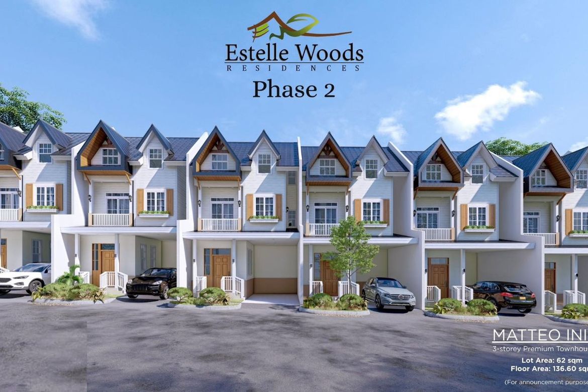 4 Bedroom Townhouse for Sale in Estelle Woods Residences, Budla-An, Cebu City, Cebu