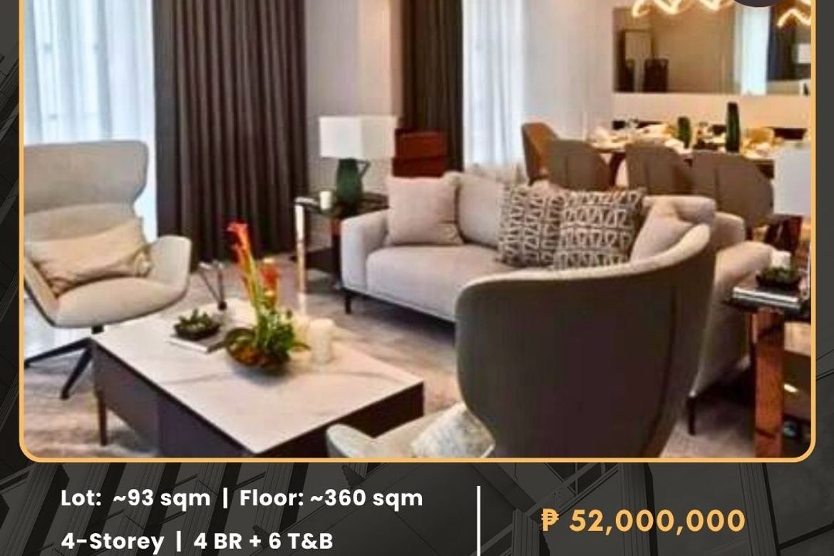 4 Bedroom Townhouse for Sale in Little Baguio, San Juan, Metro Manila