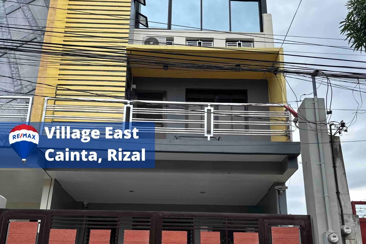 4 Bedroom Townhouse for Sale in Santo Domingo, Cainta, Rizal