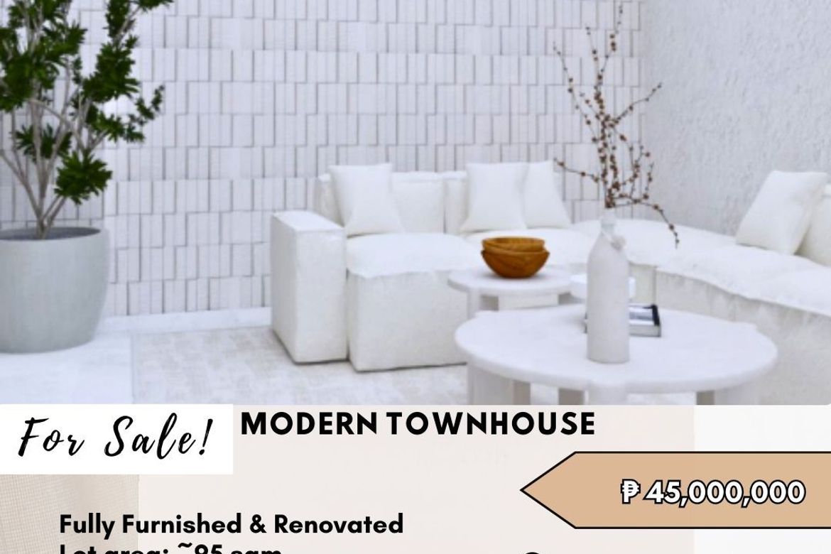 4 Bedroom Townhouse for Sale in Ugong, Pasig, Metro Manila