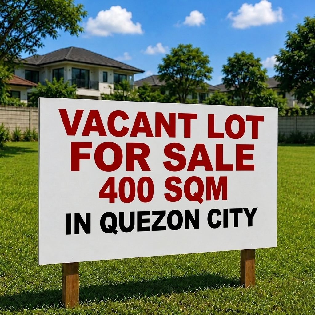 400 SQM Vacant Lot for Sale in Mira Nila, Quezon City