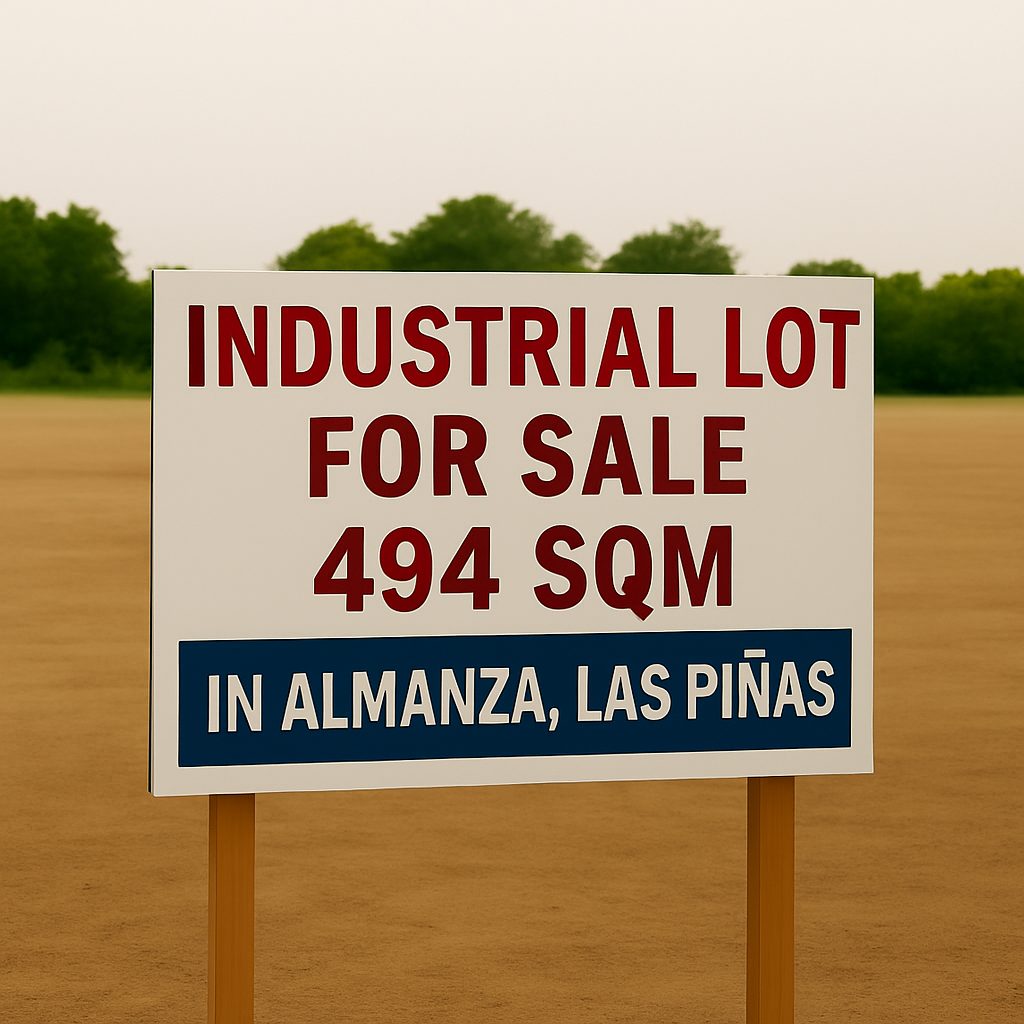 494 SQM Vacant Lot for Sale in Almanza, Las Piñas
