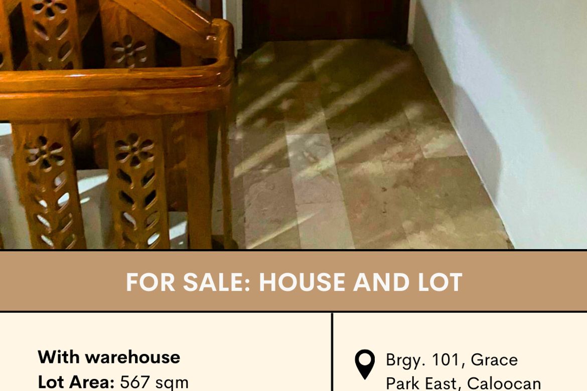 5 Bedroom House for Sale in Barangay 94, Caloocan, Metro Manila near LRT-1 Balintawak
