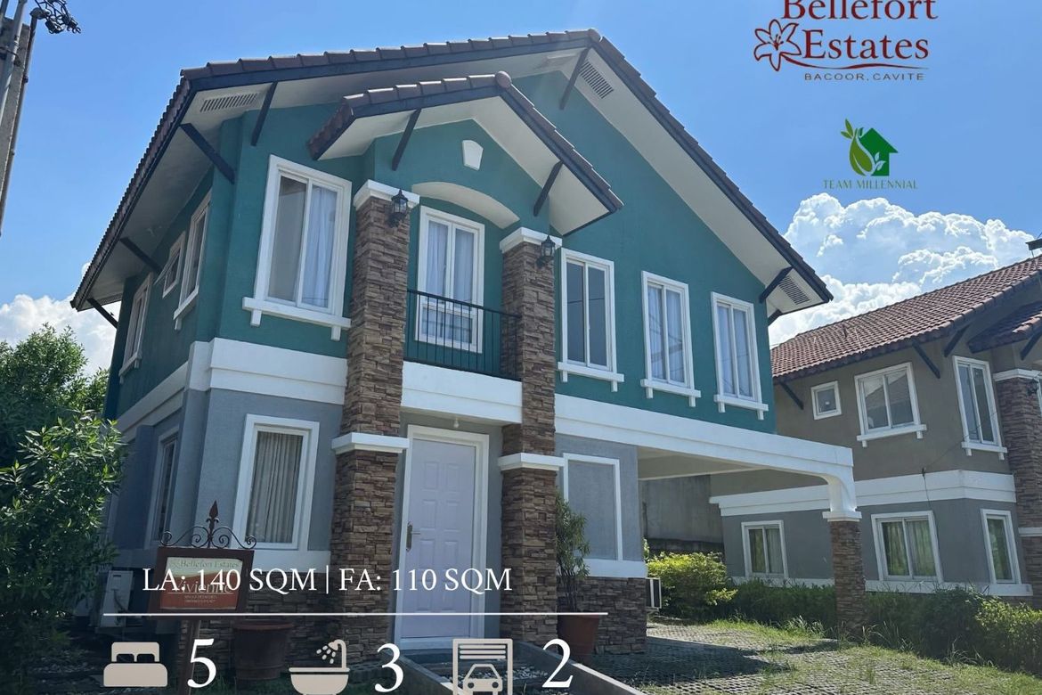 5 Bedroom House for Sale in Bellefort Estates, Habay I, Bacoor, Cavite