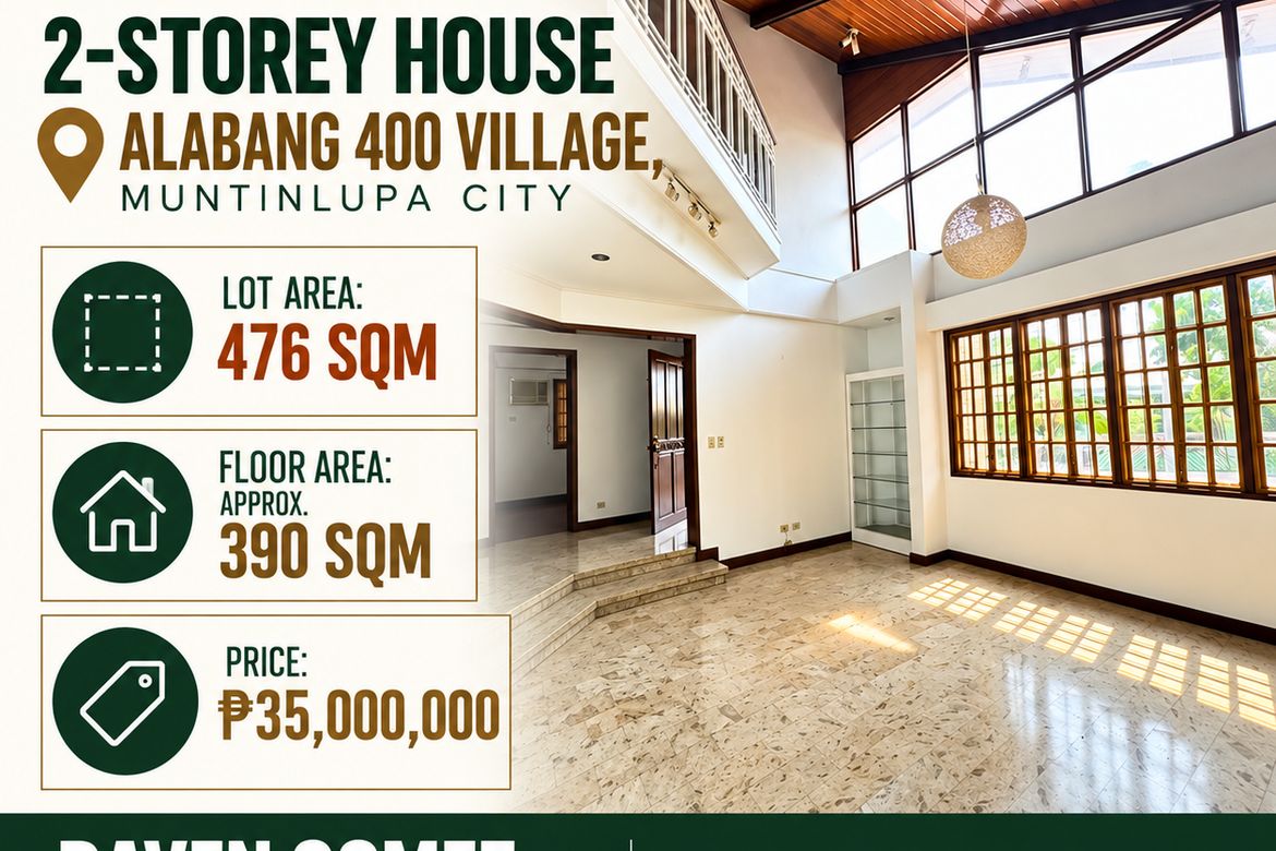 5 Bedroom House for Sale in Cupang, Muntinlupa, Metro Manila