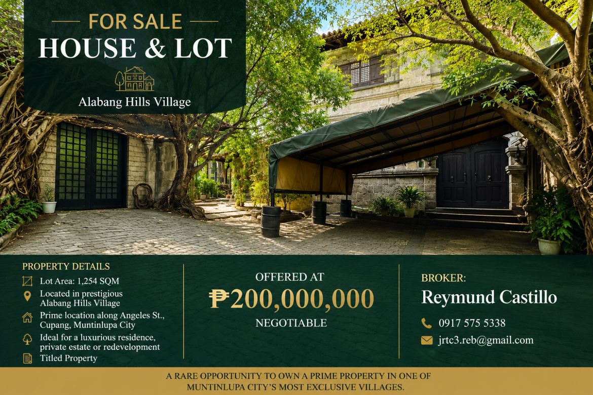 5 Bedroom House for Sale in Cupang, Muntinlupa, Metro Manila
