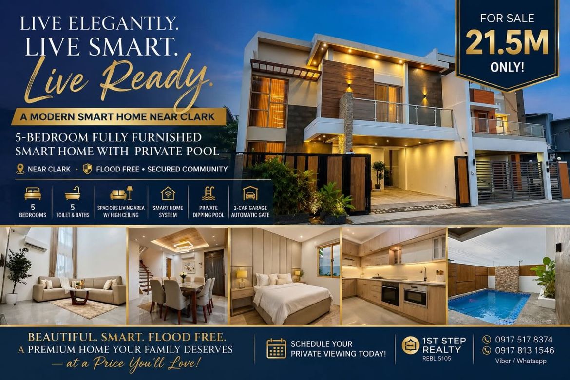 5 Bedroom House for Sale in Cutcut, Angeles, Pampanga