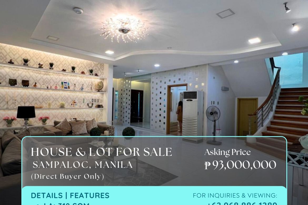 5 Bedroom House for Sale in Manila, Metro Manila near LRT-2 Legarda