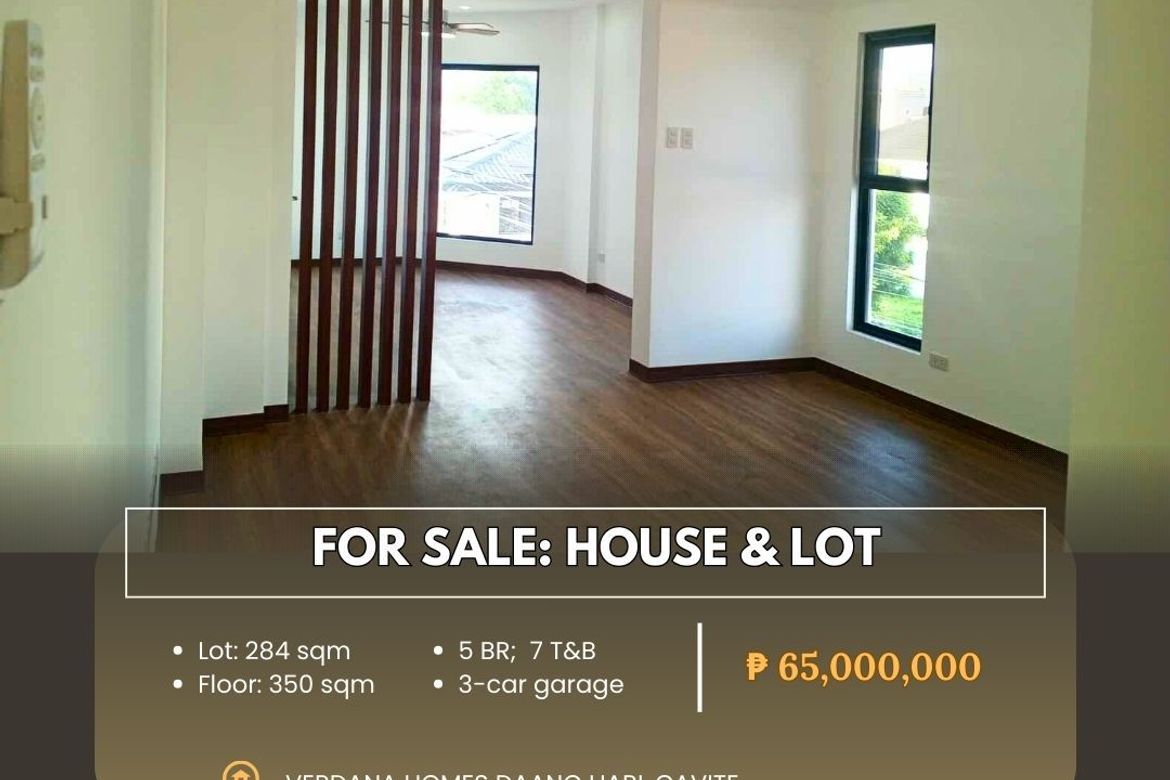 5 Bedroom House for Sale in Molino IV, Bacoor, Cavite