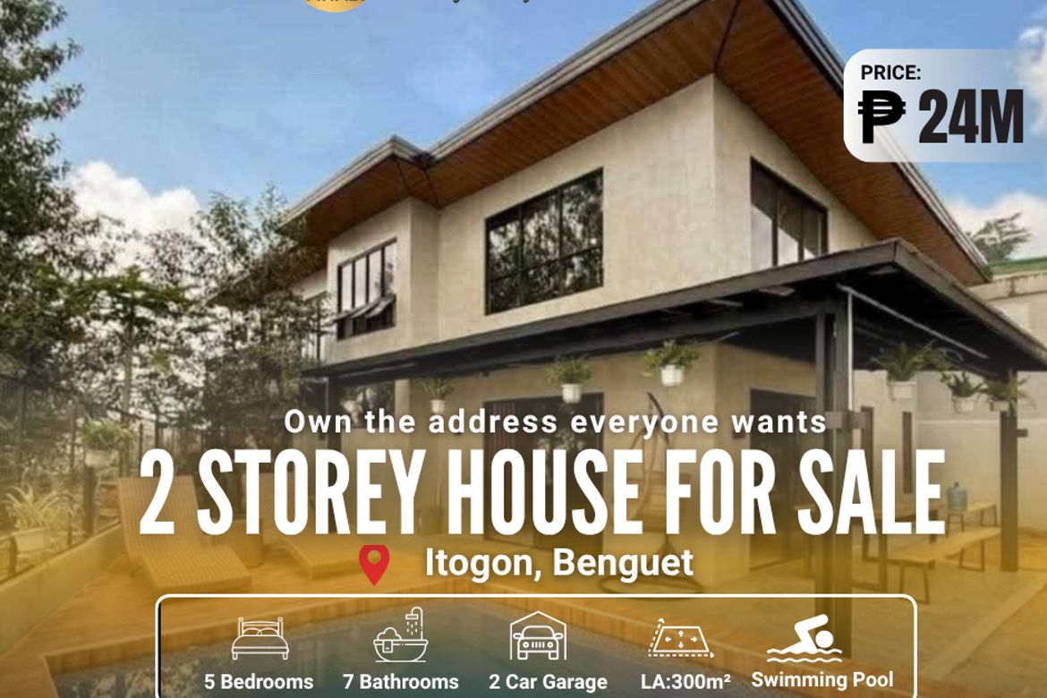 5 Bedroom House for Sale in Poblacion, Itogon, Benguet