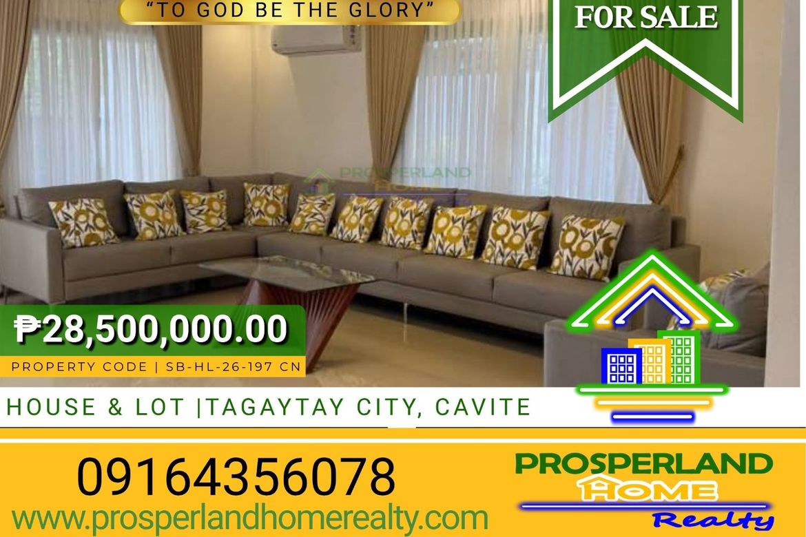5 Bedroom House for Sale in San Jose, Tagaytay, Cavite