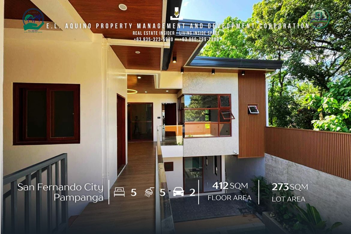 5 Bedroom House for Sale in Santo Rosario, San Fernando, Pampanga