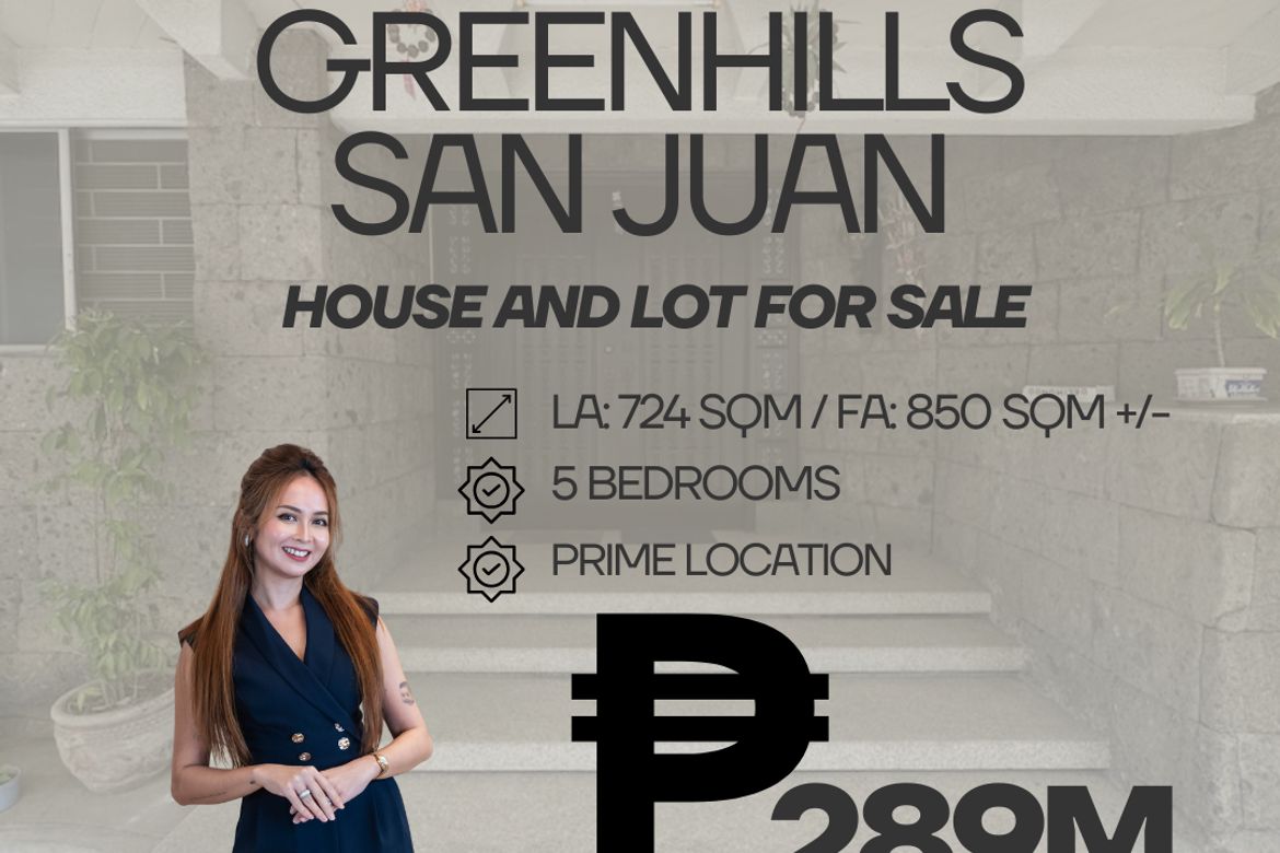 5 Bedroom Townhouse for Sale in Greenhills, San Juan, Metro Manila