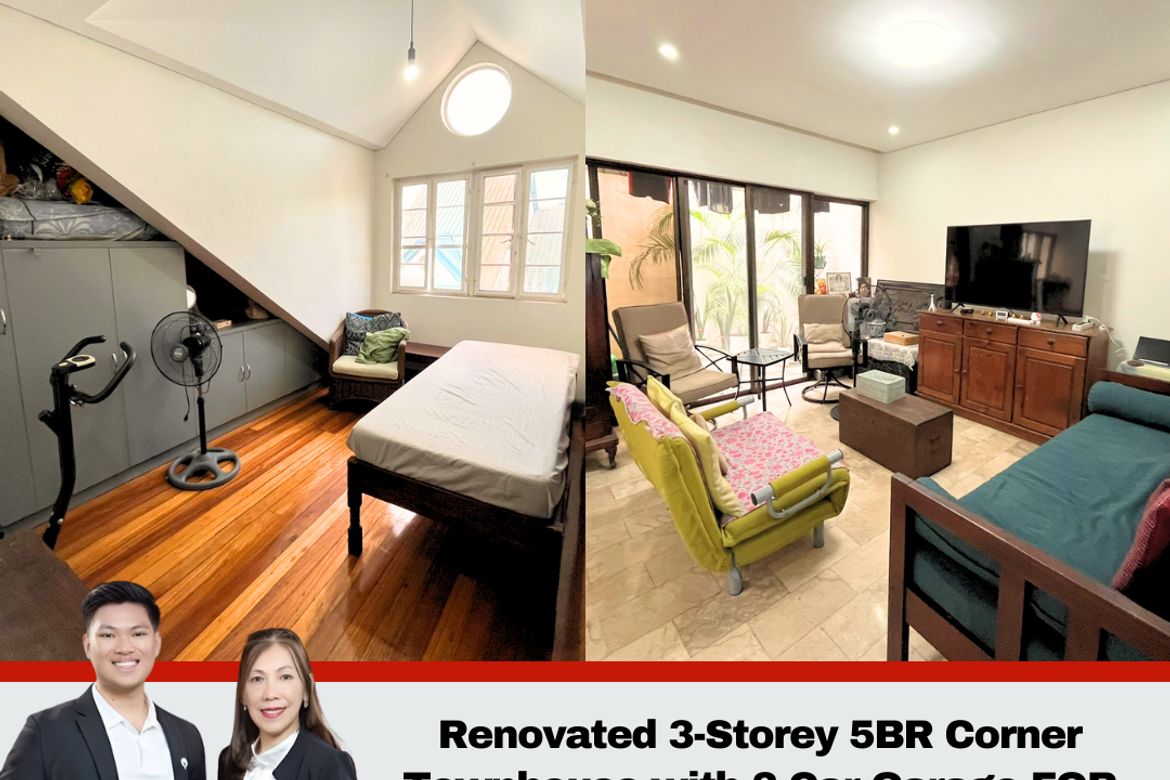 5 Bedroom Townhouse for Sale in Mariana, Quezon City, Metro Manila near LRT-2 Gilmore