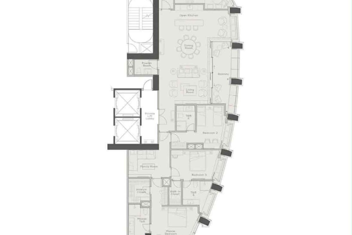 6 Bedroom Condo for Sale in Aurelia Residences, BGC, Taguig – photo 8