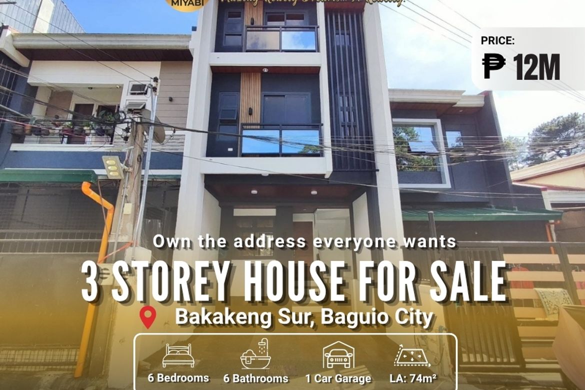 6 Bedroom House for Sale in Bakakeng North, Baguio, Benguet