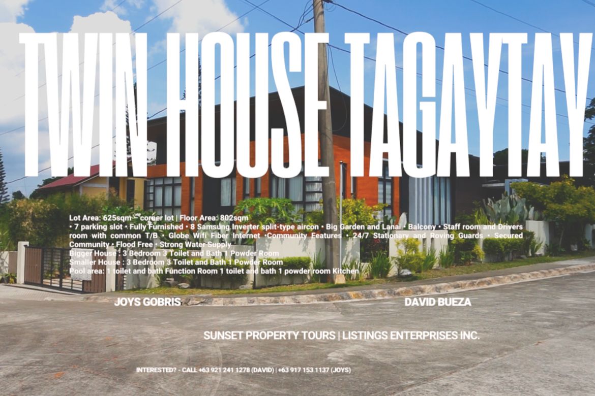 6 Bedroom House for Sale in San Jose, Tagaytay, Cavite
