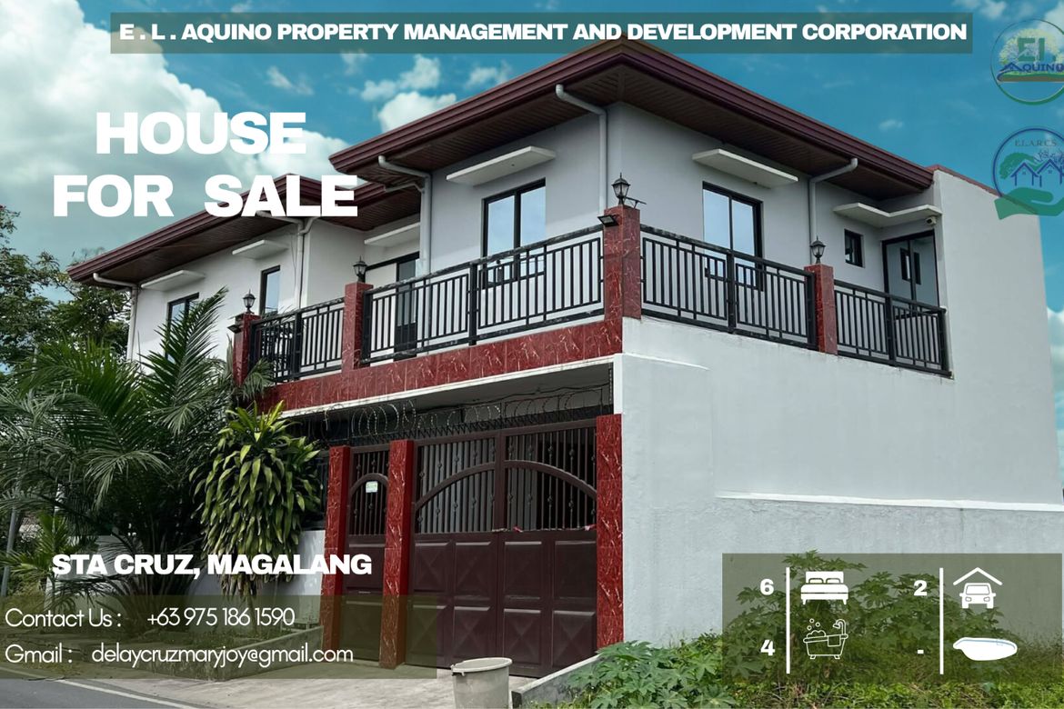 6 Bedroom House for Sale in Santa Cruz, Magalang, Pampanga