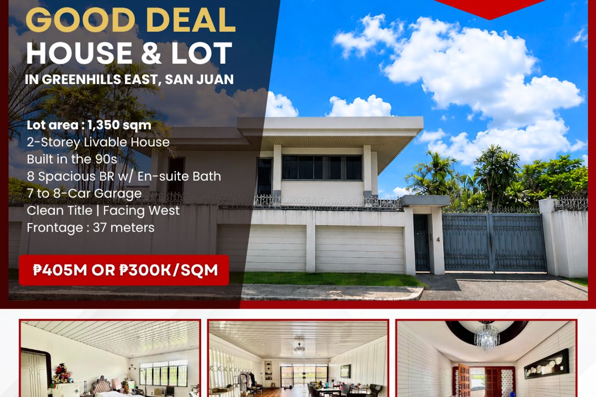 8 Bedroom House for Sale in Wack-Wack Greenhills, Mandaluyong, Metro Manila
