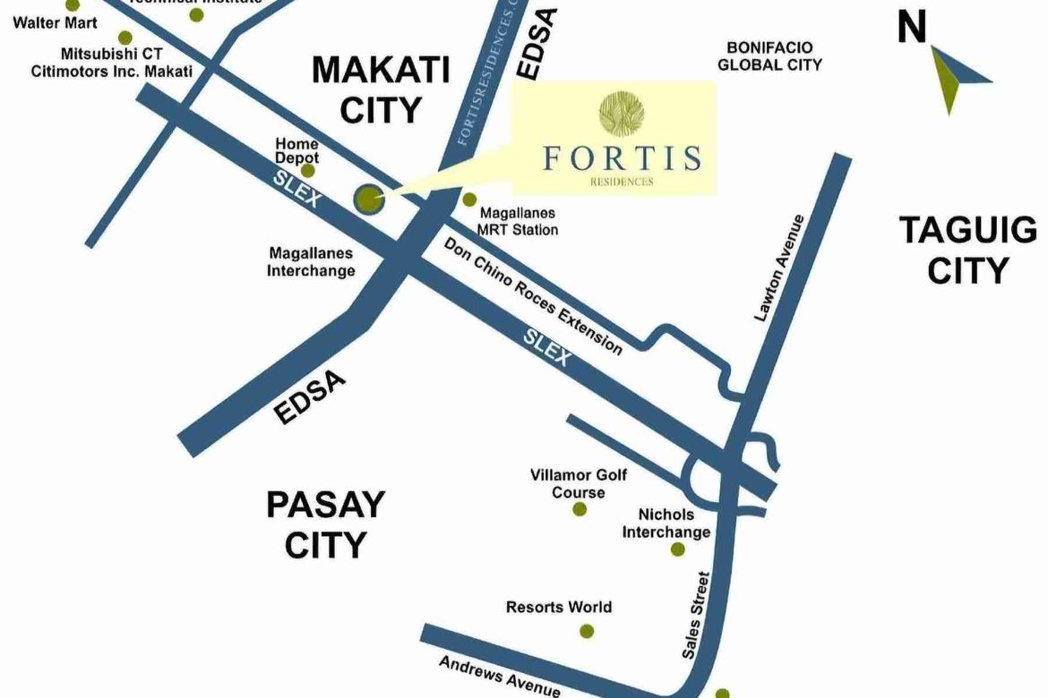 Commercial for Sale in Bangkal, Makati City near MRT-3 Magallanes