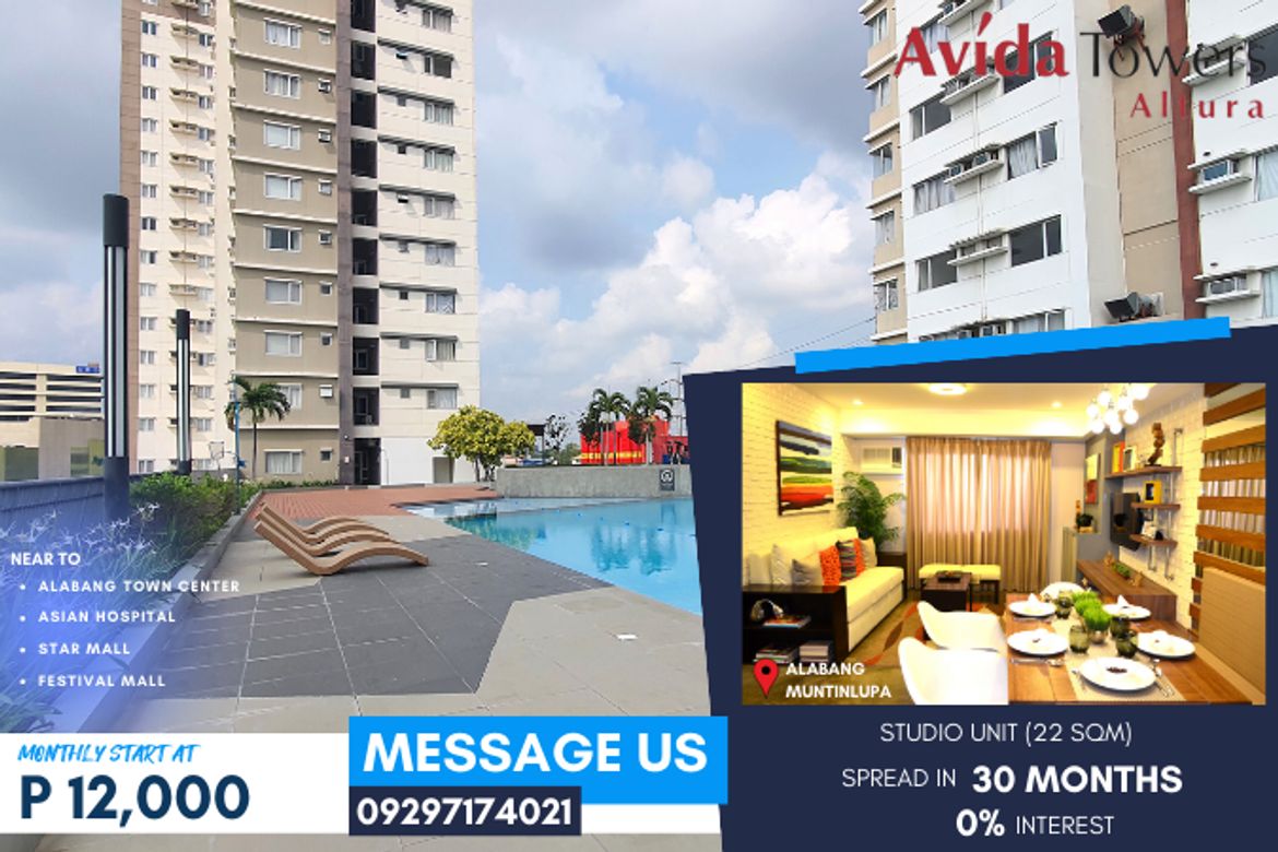 Condo for Sale in Alabang, Muntinlupa, Metro Manila – photo 2