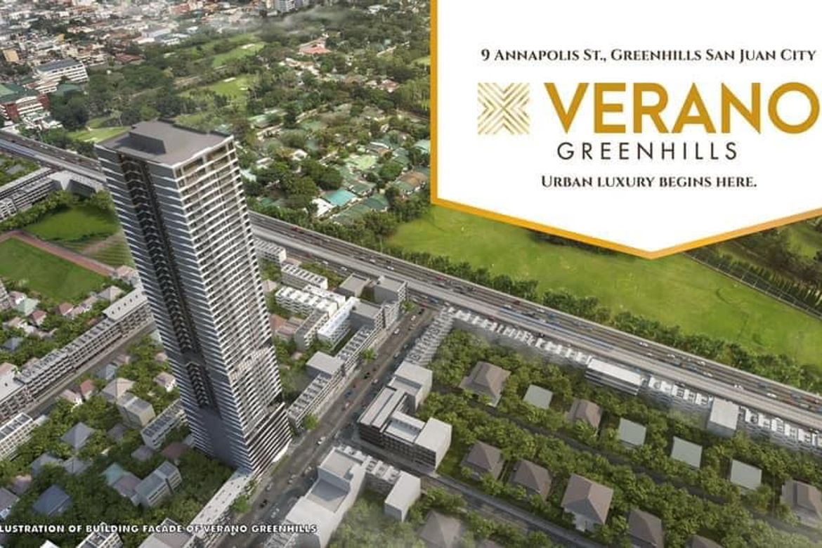 Condo for Sale in Greenhills, San Juan, Metro Manila near MRT-3 Santolan